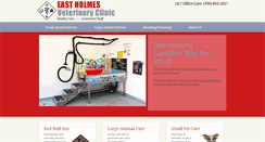 Desktop Screenshot of eastholmesvet.com